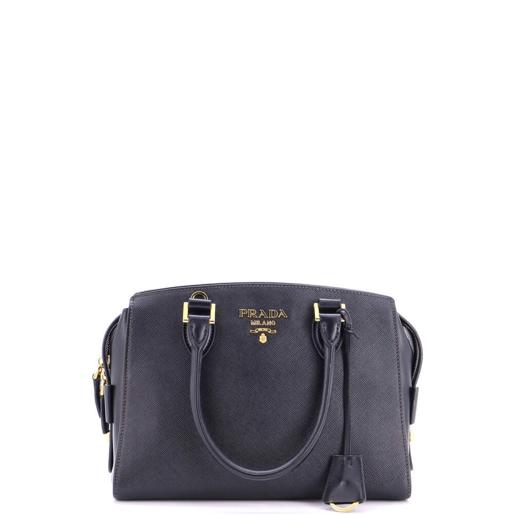 Prada Convertible Zip Around Satchel #265039P94B - Picture 1 of 7